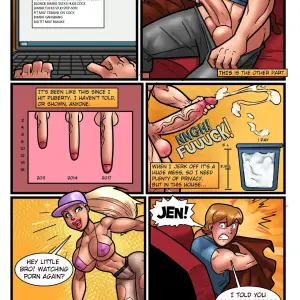 My Mom And Sister Are Size Queen Sluts #1 - Page 3