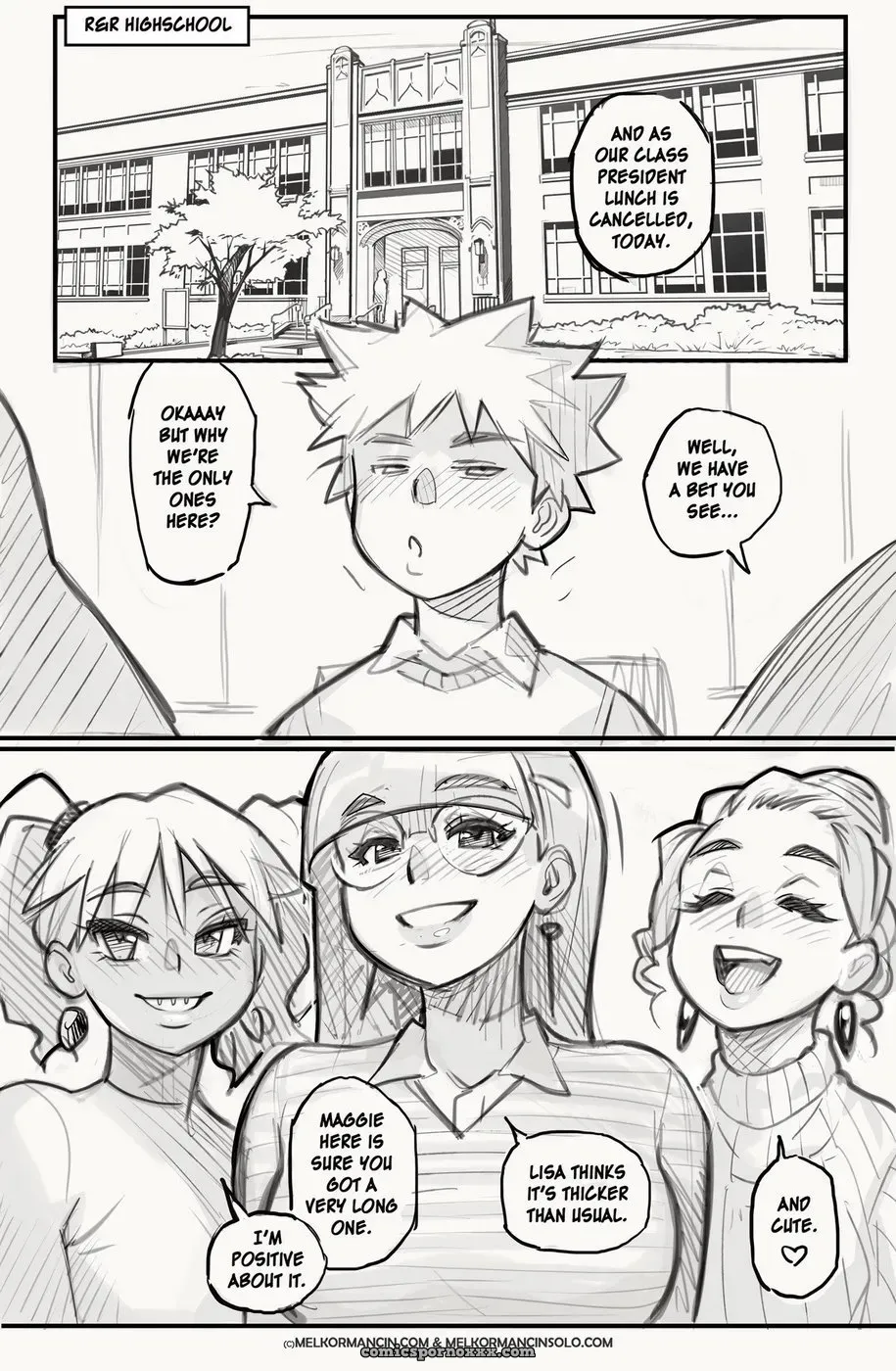 Lunch Time With Tim (Melkor Mancin) - Page 1