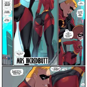 Mrs Incredibutt (Fred Perry) - Page 1
