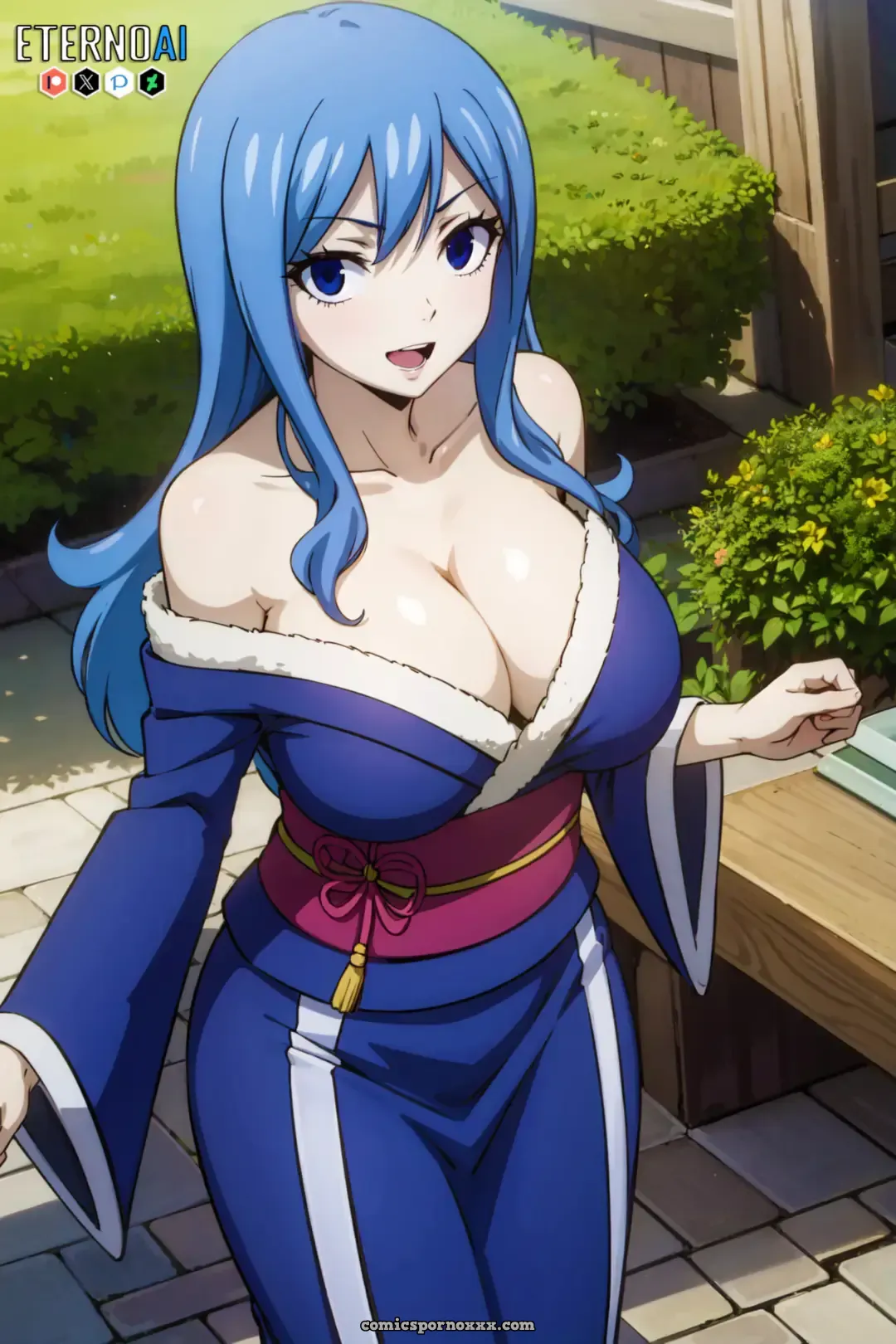 Juvia Kimono Hentai Pics - Page 3