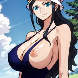 Nico Robin Dressrosa Explicit Adult Art Collection - Page 8