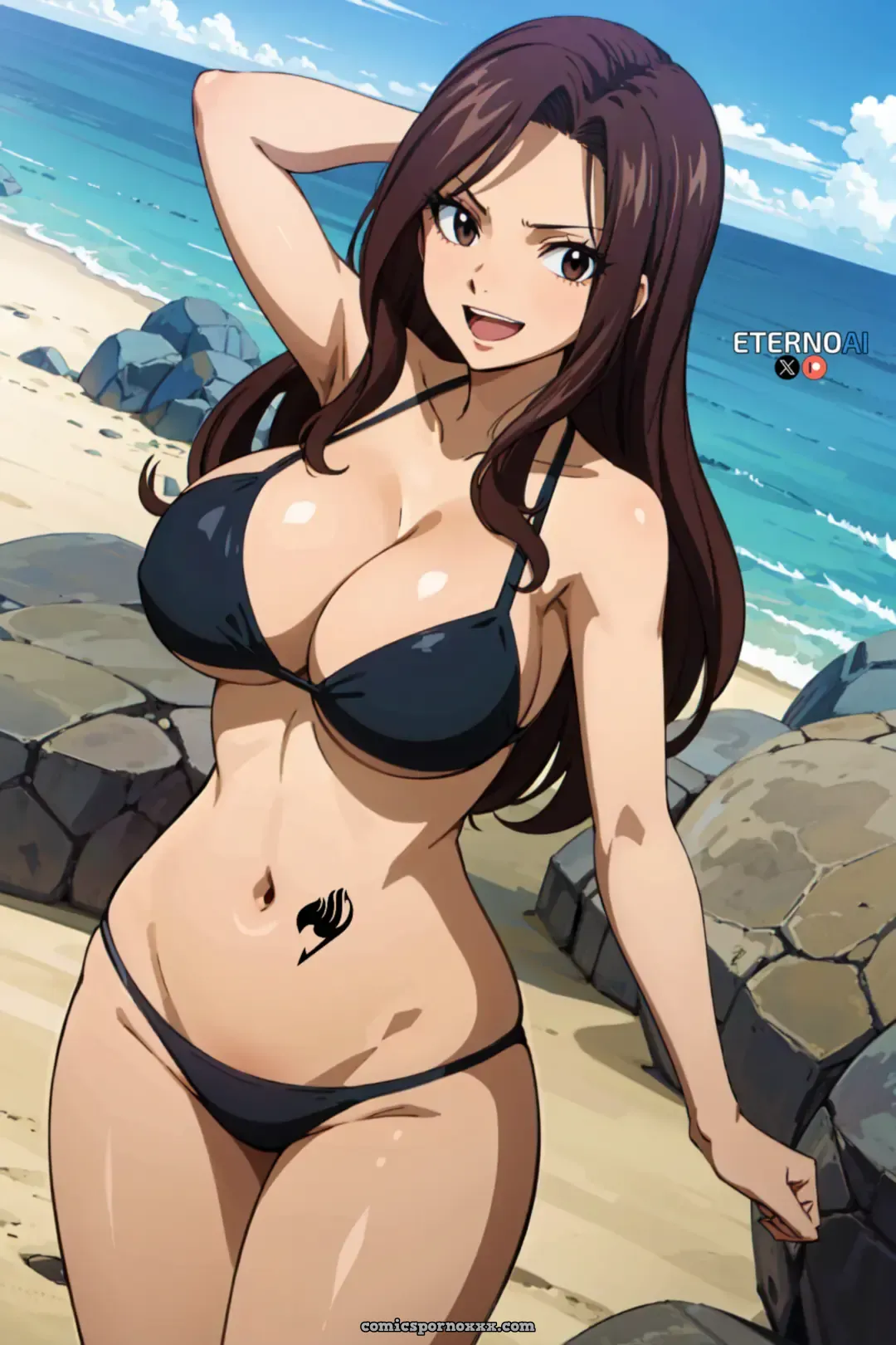 Cana Black Naked Bikini Hentai Pics - Page 1