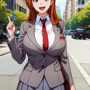 Orihime Schoolgirl Naked Porn Images - Page 1