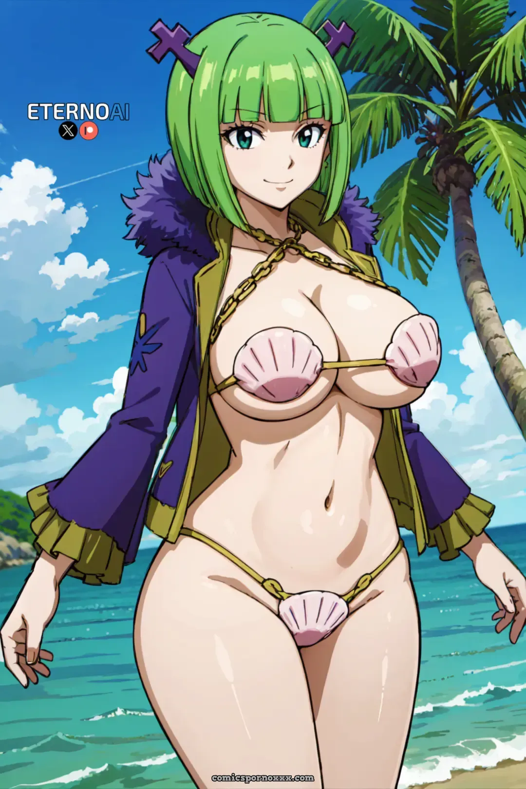 Brandish Shell Bikini Hentai Pics - Page 1