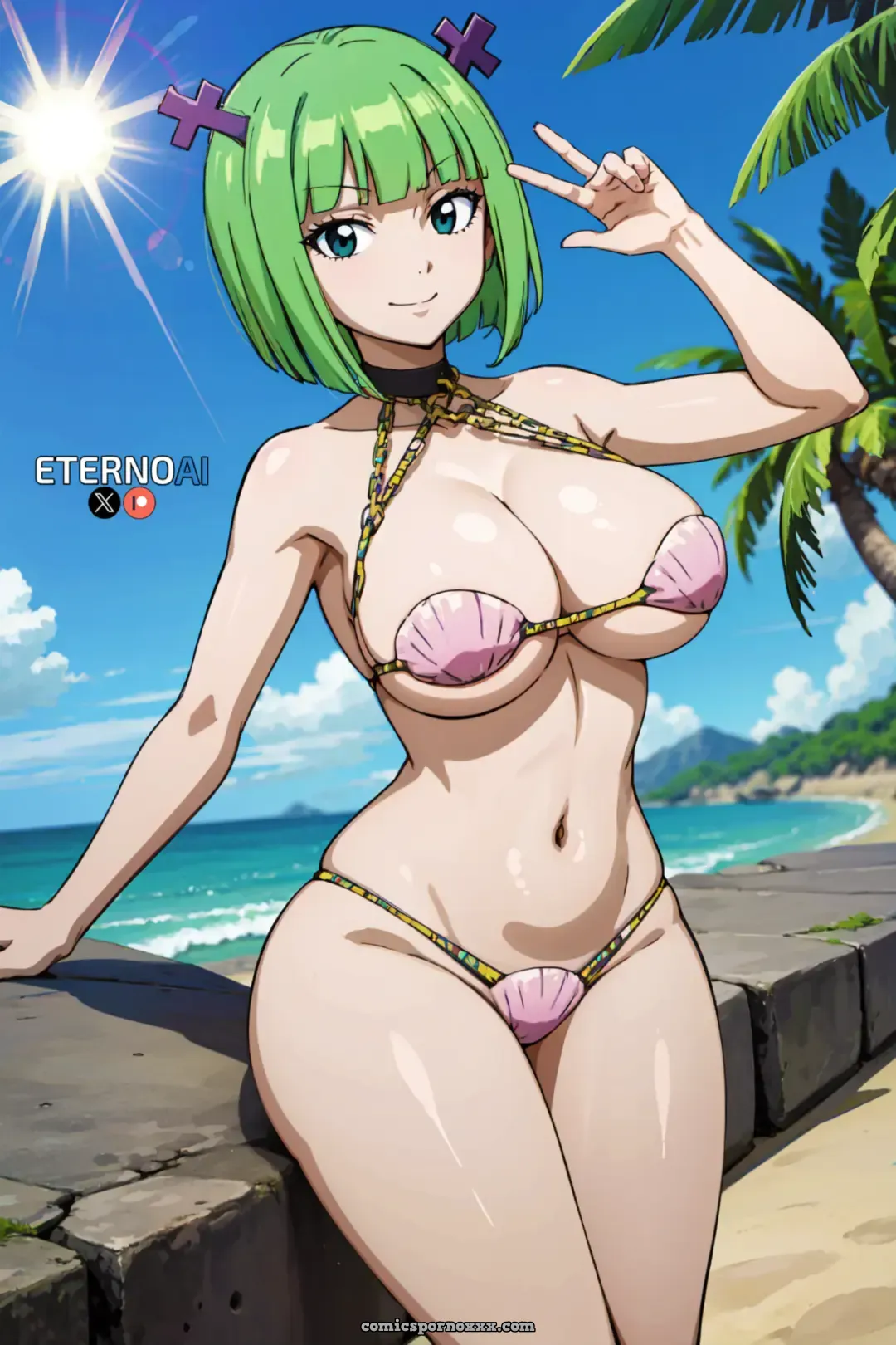 Brandish Shell Bikini Hentai Pics - Page 2