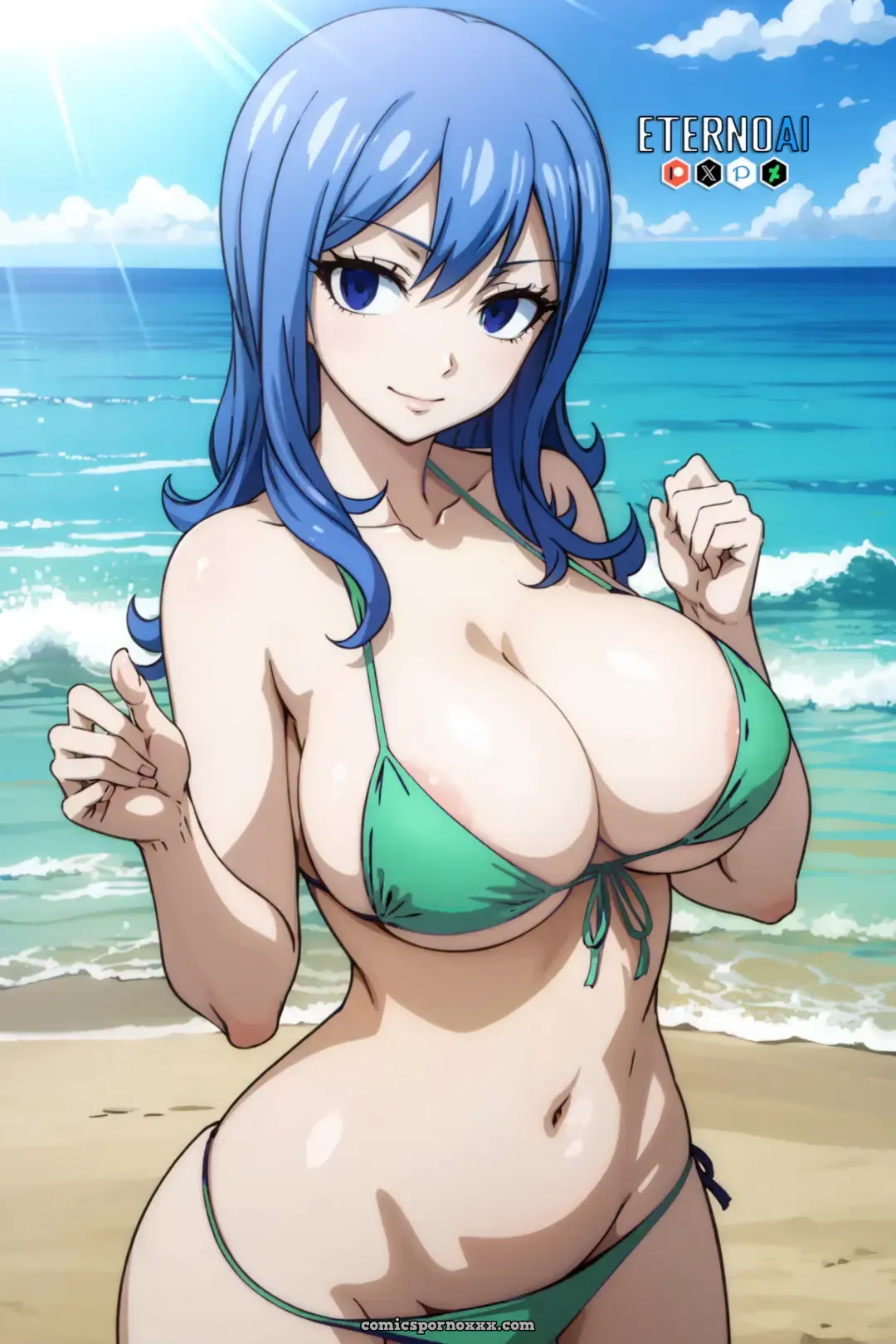 Juvia Lockser Swimsuit Art Collection - Page 2