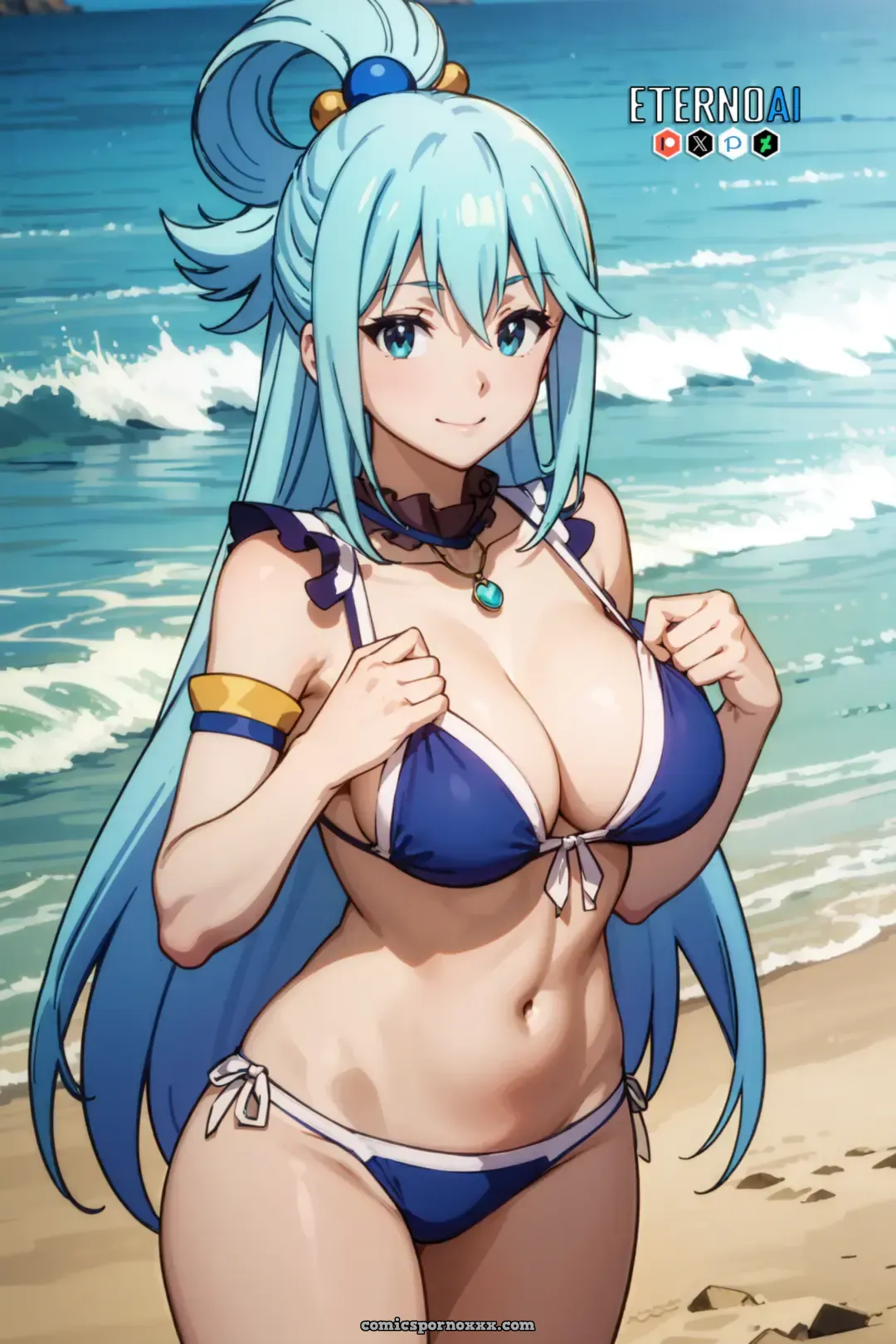 Explicit Bikini Hentai Gallery by Eternoai - Page 1