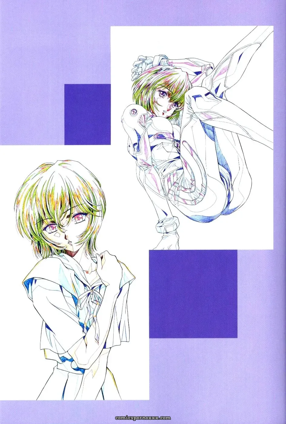 Ayanami Club 3: Evangelion & Keroro Gunsou Crossover Doujinshi (C66) - Page 12