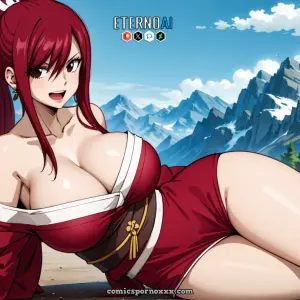 Erza Kimono Hentai Pics - Page 1