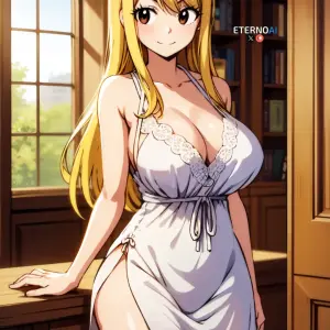 Lucy Nightgown Hentai Gallery: Explicit Adult Art - Page 1