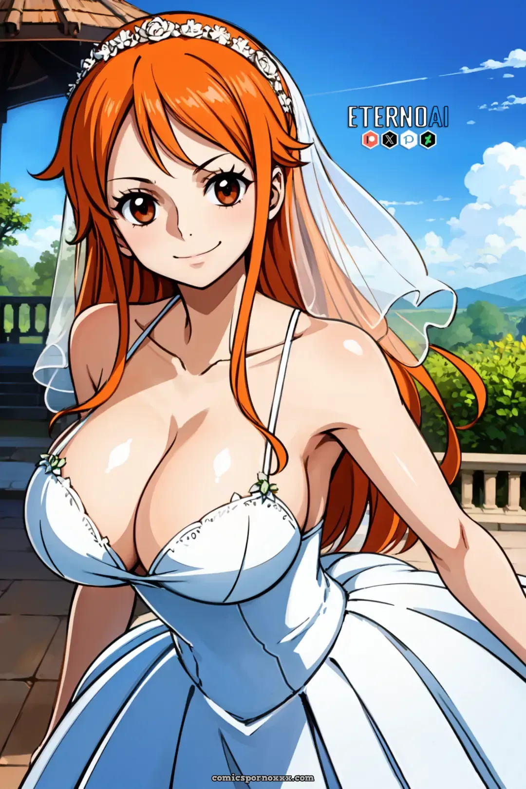 Nami Bride Hentai Pics - Page 1