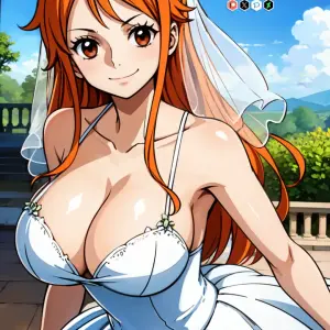 Nami Bride Hentai Pics - Page 1
