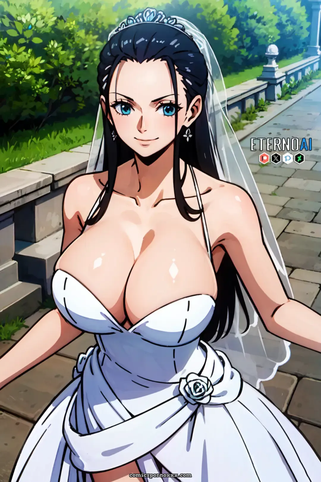 Nico Robin Hentai Wedding Gallery - Page 1