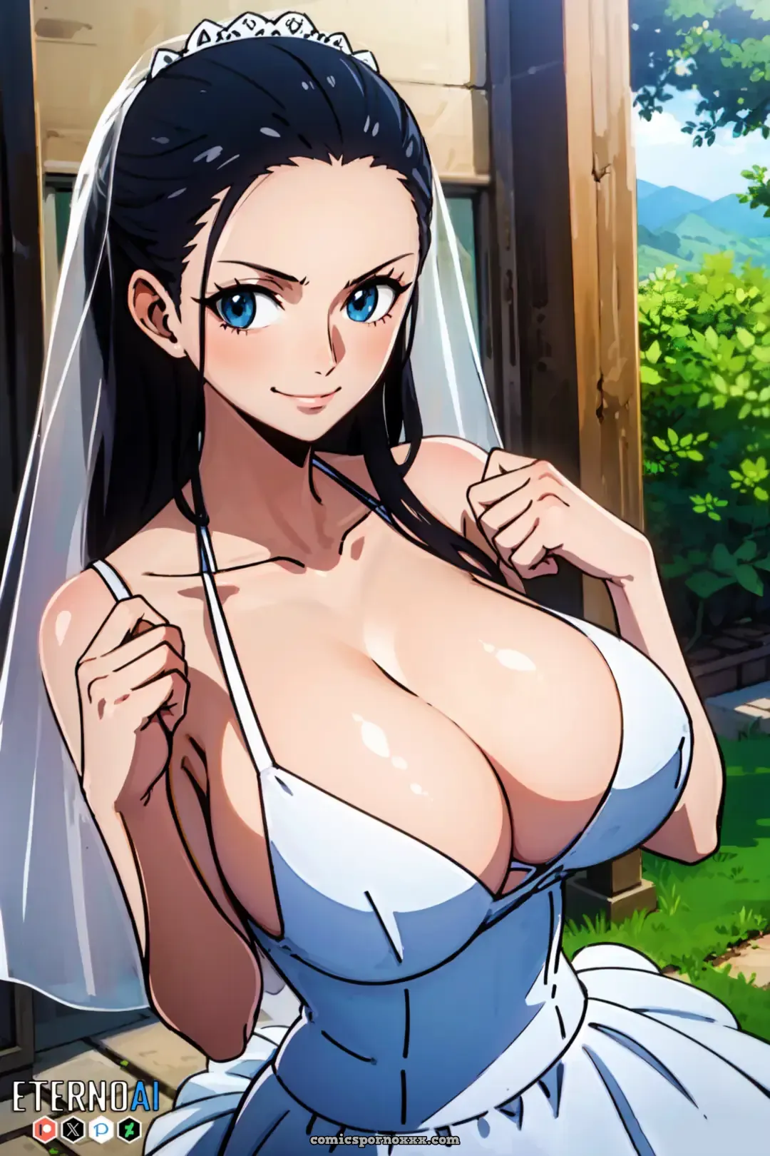Nico Robin Hentai Wedding Gallery - Page 2