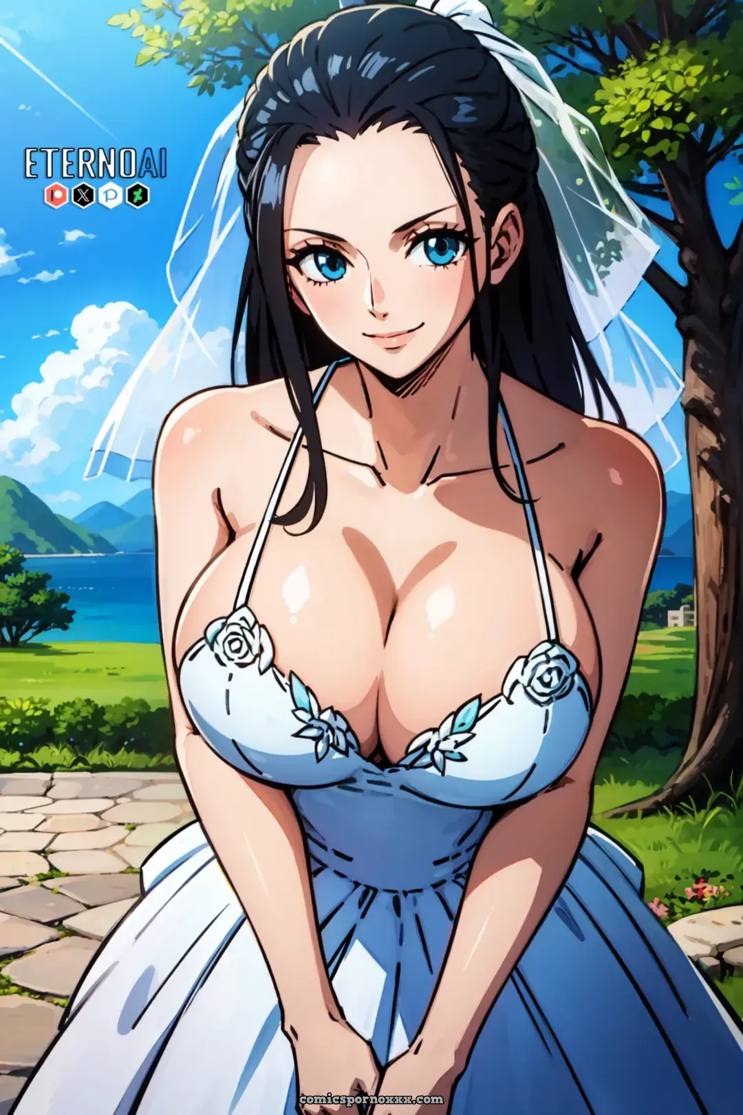 Nico Robin Hentai Wedding Gallery - Page 3