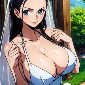 Nico Robin Hentai Wedding Gallery - Page 2
