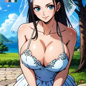 Nico Robin Hentai Wedding Gallery - Page 3