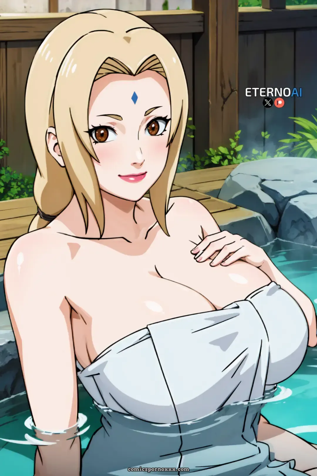 Tsunade Onsen Hentai Pics - Page 1