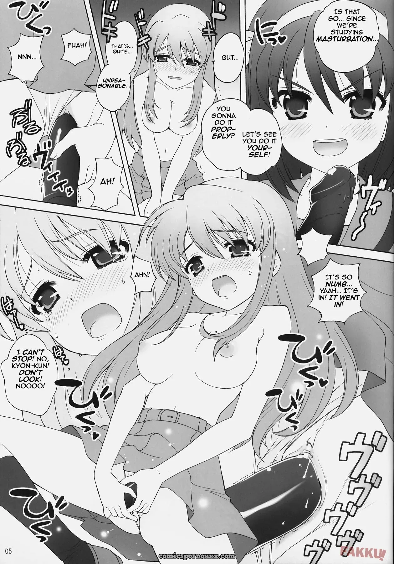 Suzumiya Haruhi: Fucking Daikenkyuu! - Page 5