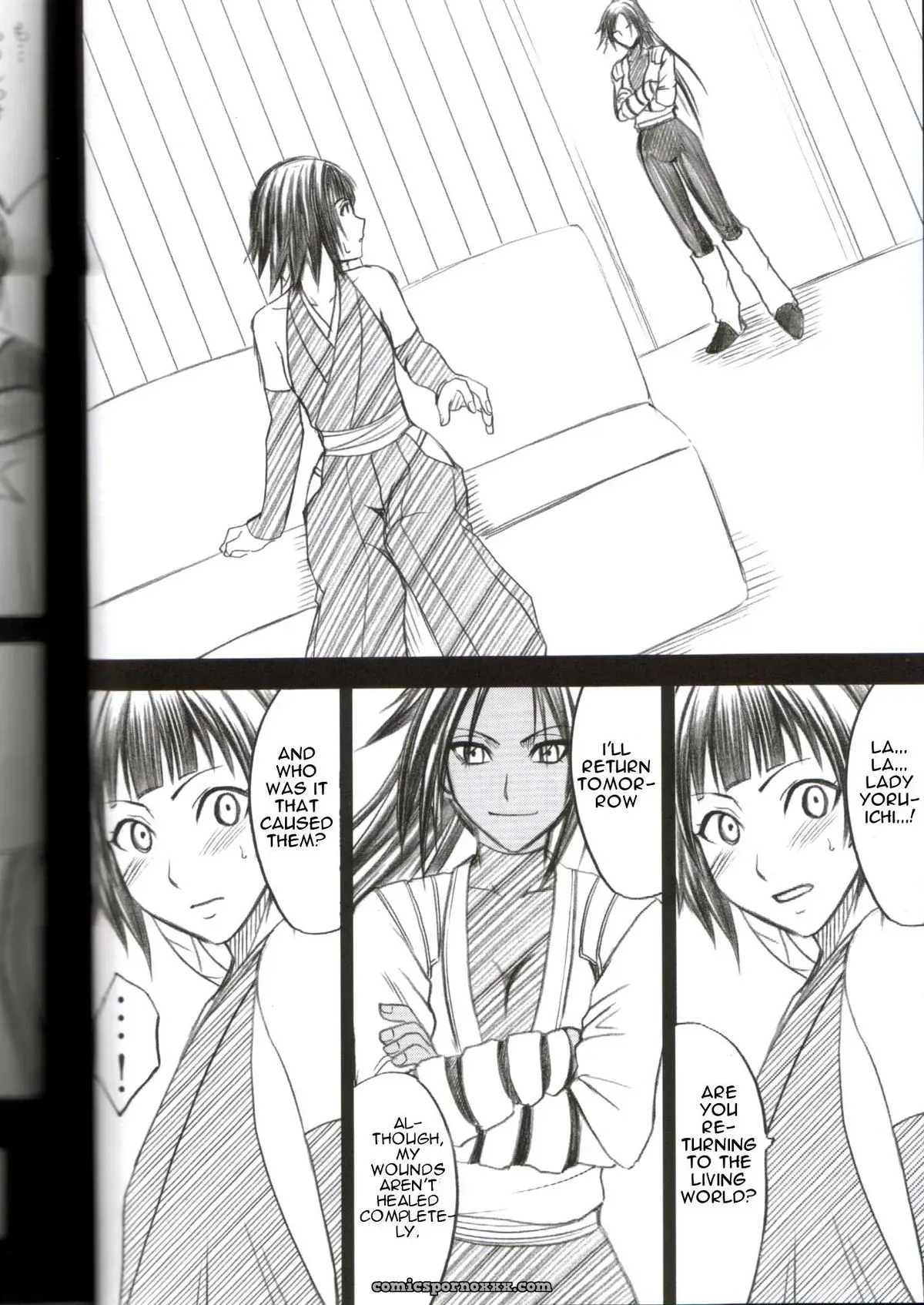 Crimson Comics: Kasshoku no Koibito / Brown Lover (Bleach) - Page 9