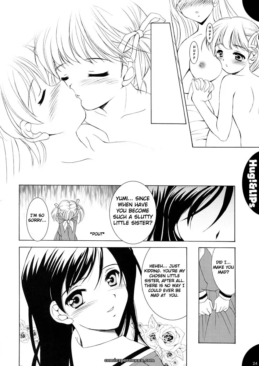 Mizumo Club (Takuya Mizushiro) Hug!&LIPs (Maria-sama ga Miteru) [Nakadashi] - Page 23