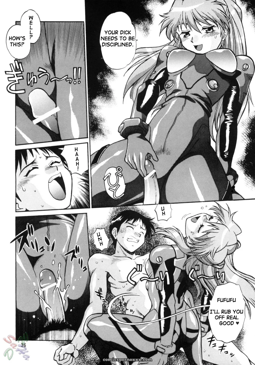 Studio Katsudon Fetish Vol. 2: Plug Suit (Eva) [D-W] - Page 36