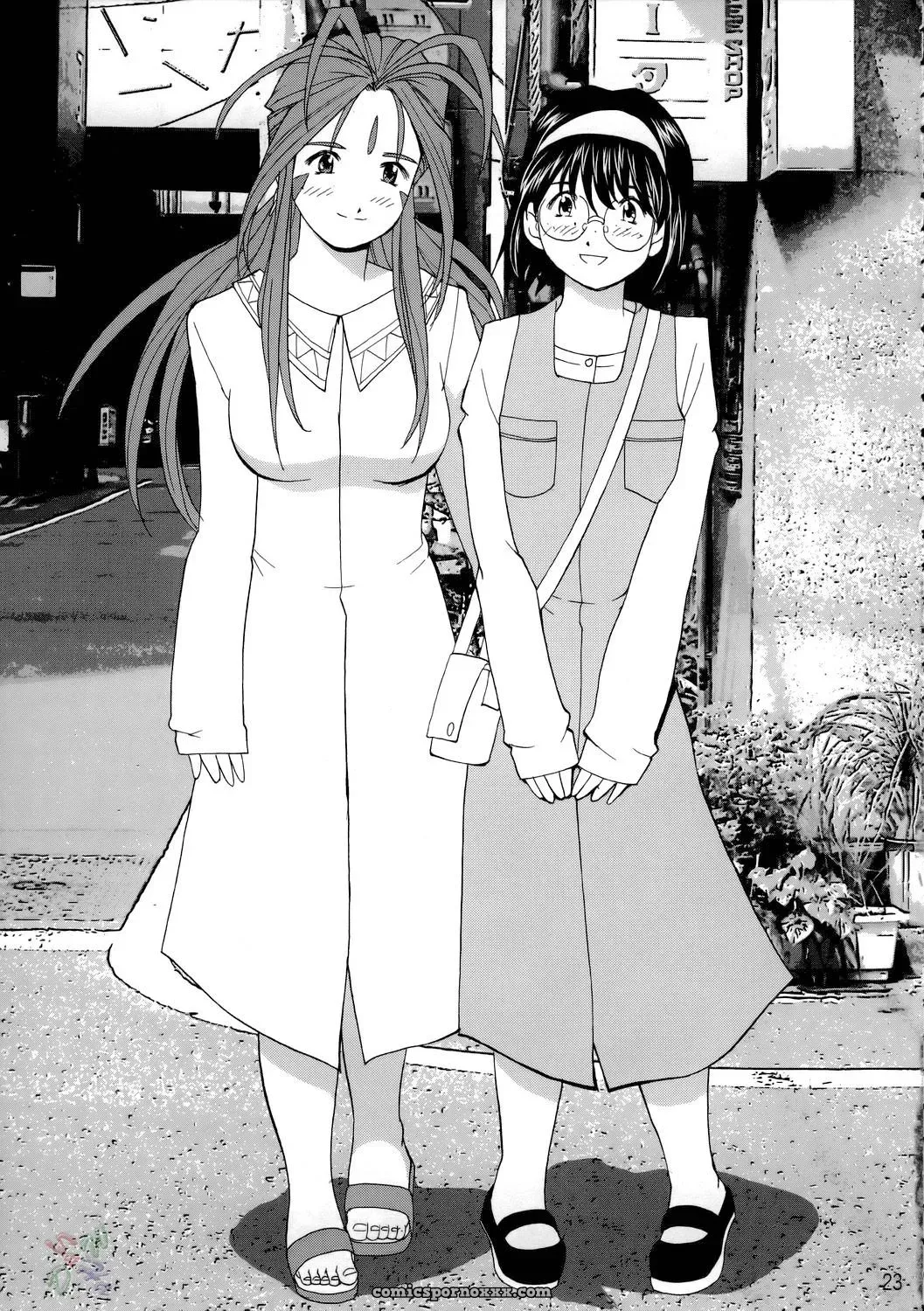 Chimatsuriya Honpo, Saigado, Mechanical Code: The Sport of Fortune (Ah! My Goddess) [SaHa] - Page 23