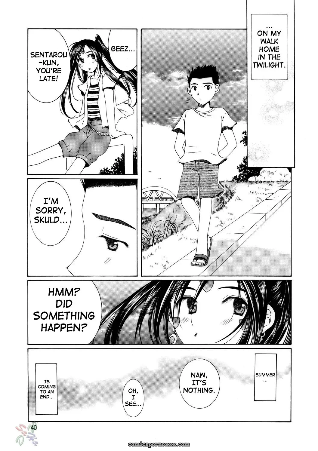 Chimatsuriya Honpo, Saigado, Mechanical Code: The Sport of Fortune (Ah! My Goddess) [SaHa] - Page 40