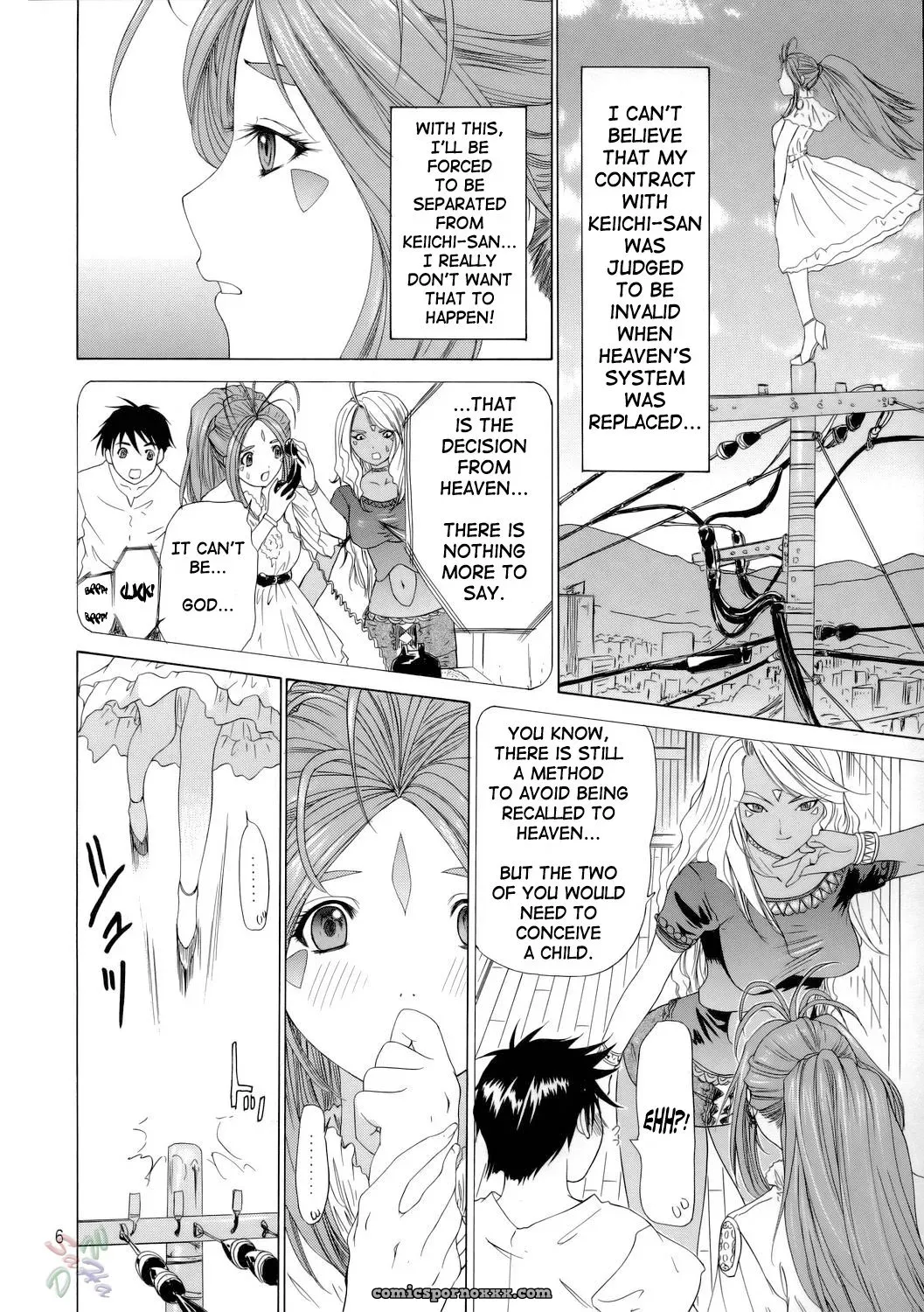 Chimatsuriya Honpo, Saigado, Mechanical Code: The Sport of Fortune (Ah! My Goddess) [SaHa] - Page 6