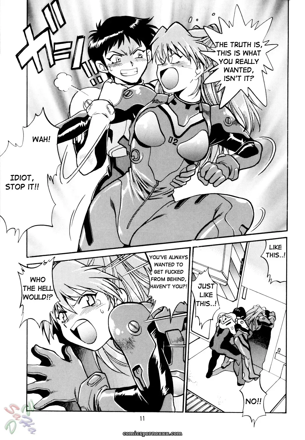 “CR34: Studio Katsudon Fetish Suit [Neon Genesis Evangelion] {D-W}” - Page 11