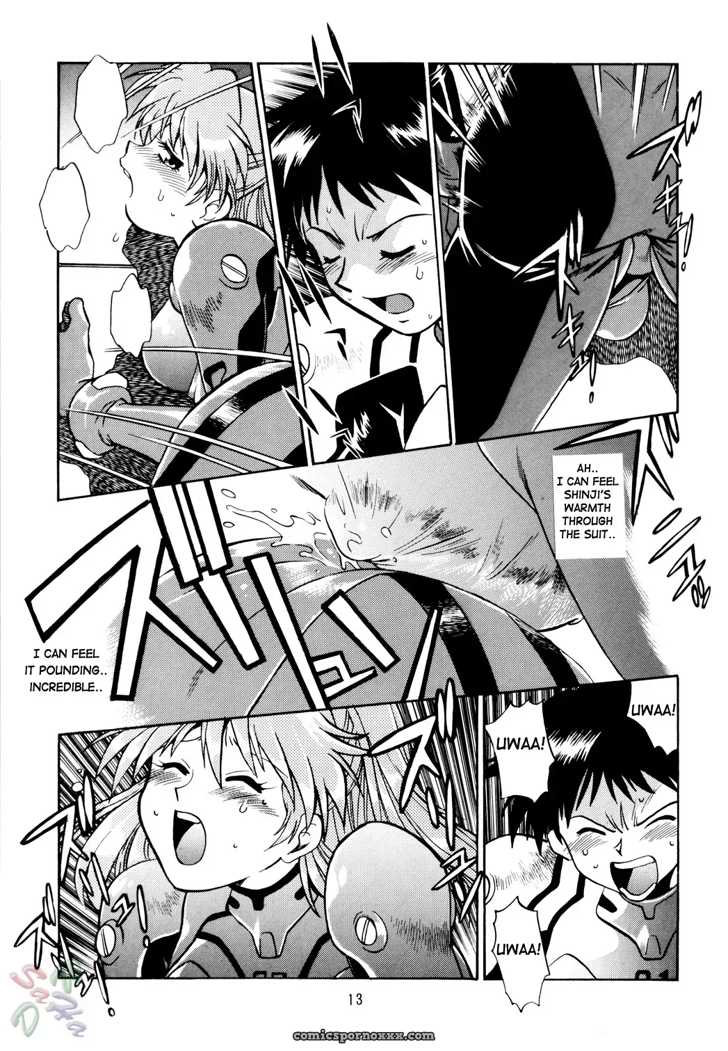 “CR34: Studio Katsudon Fetish Suit [Neon Genesis Evangelion] {D-W}” - Page 13