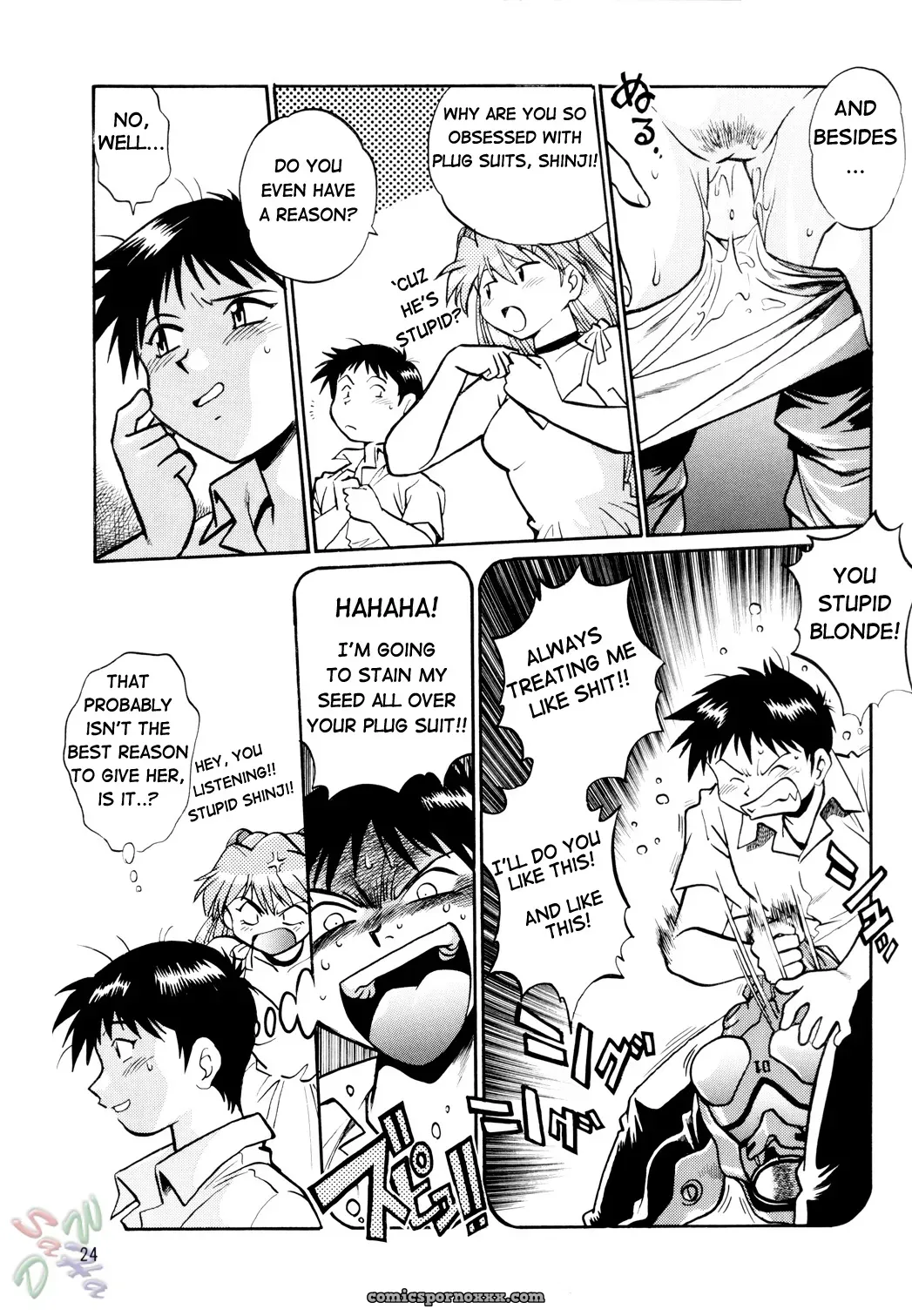 “CR34: Studio Katsudon Fetish Suit [Neon Genesis Evangelion] {D-W}” - Page 24