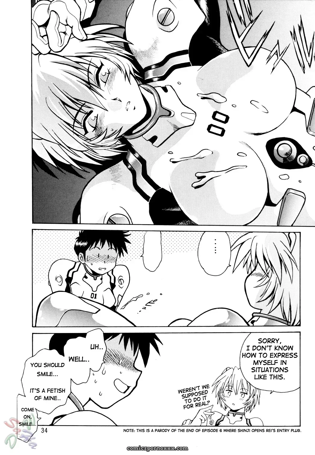 “CR34: Studio Katsudon Fetish Suit [Neon Genesis Evangelion] {D-W}” - Page 34