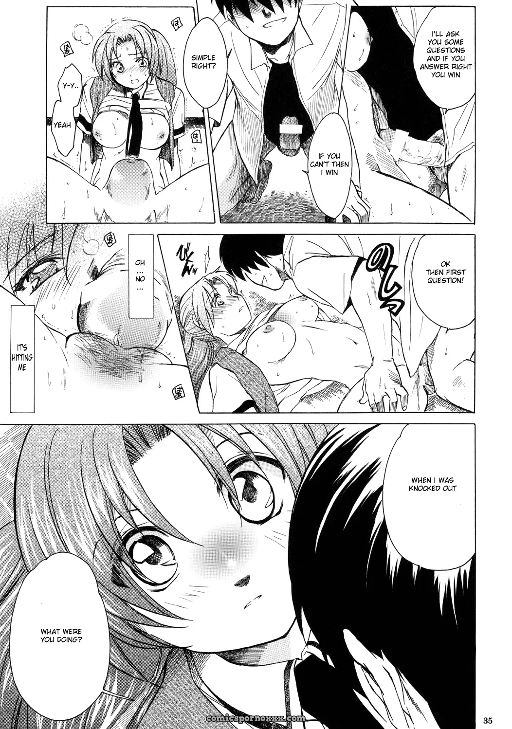 Higurashi: When They Cry – Manatsu no Oni (C68 Doujinshi) – English Translation - Page 34