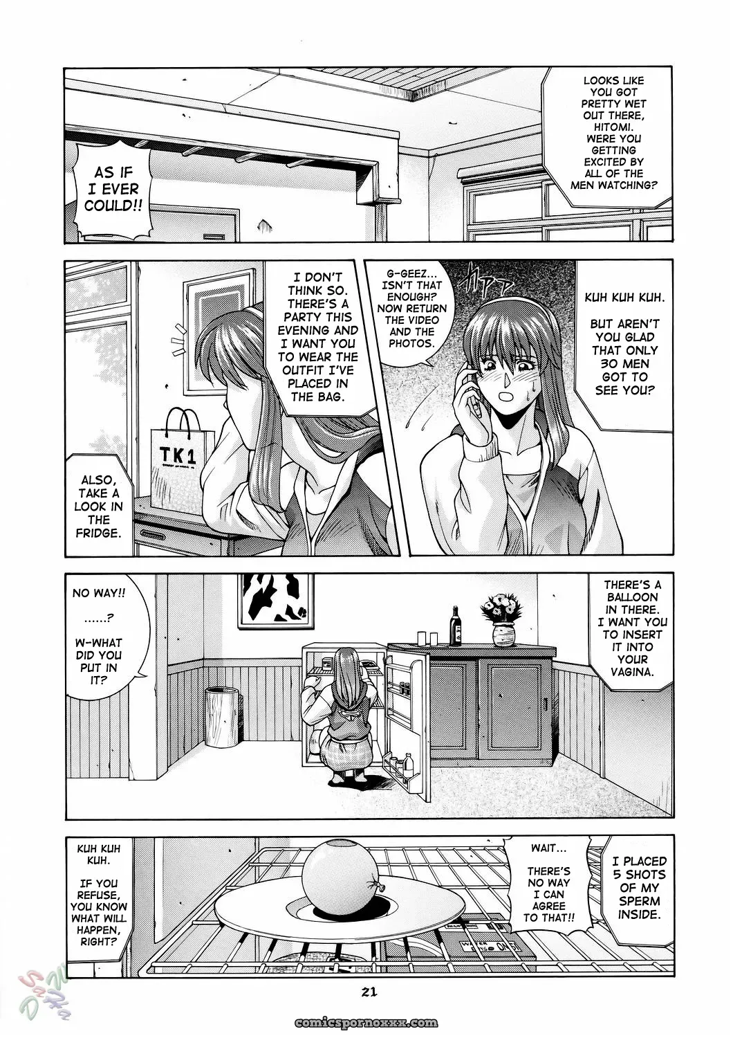 HITOMI – Jacky Knee de Ukashite Punch x2 Summer de GO - Page 21