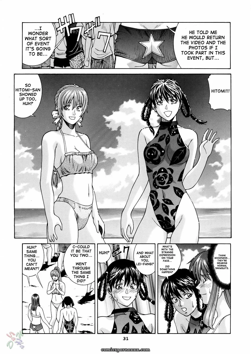 HITOMI – Jacky Knee de Ukashite Punch x2 Summer de GO - Page 31