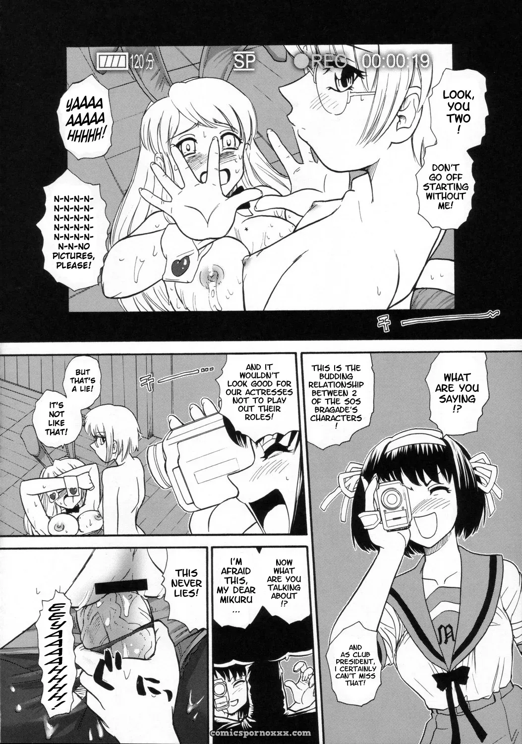 Asahina Mikuru’s Milk (The Melancholy of Haruhi Suzumiya) [Futa_Risette] - Page 19