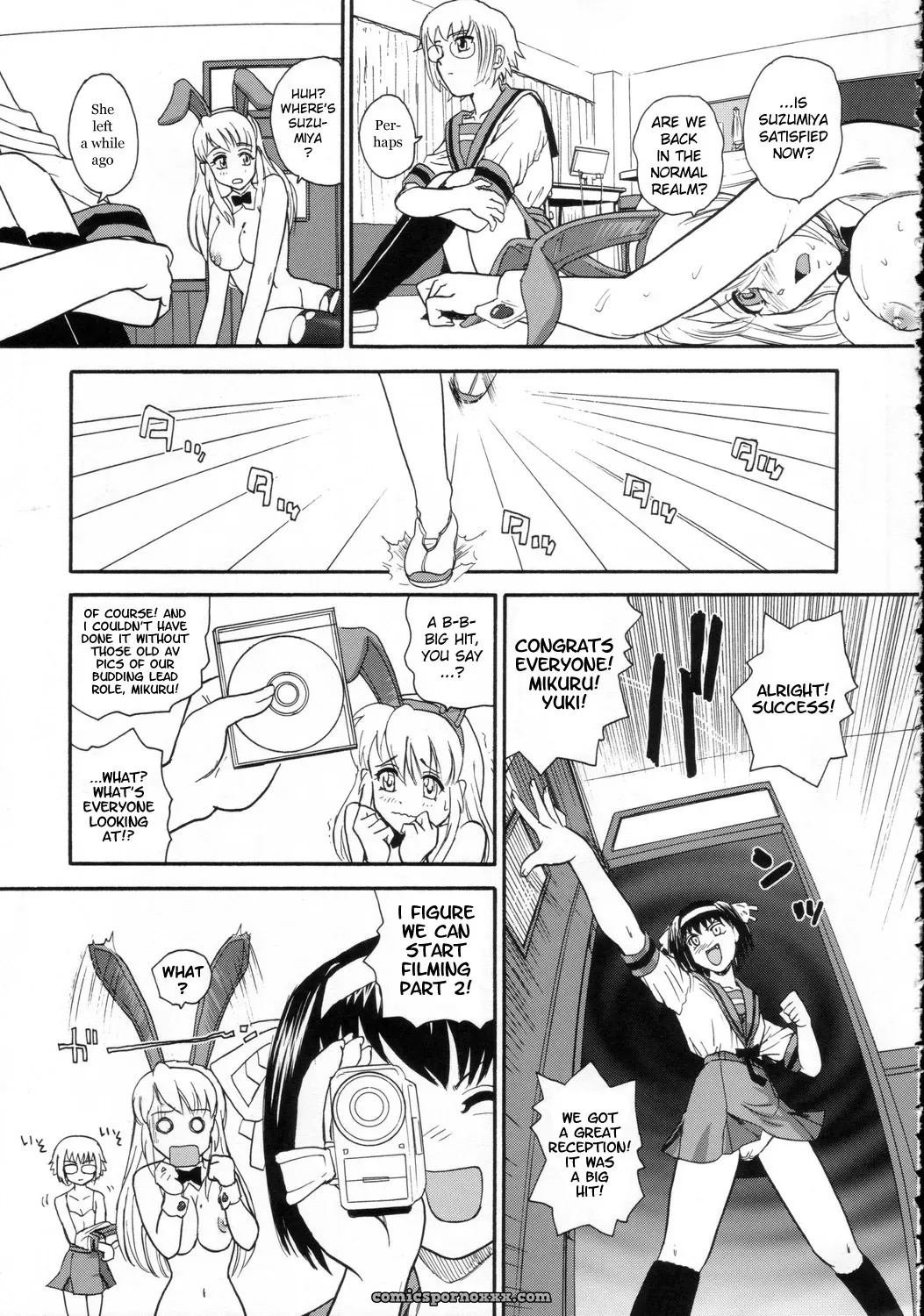 Asahina Mikuru’s Milk (The Melancholy of Haruhi Suzumiya) [Futa_Risette] - Page 36