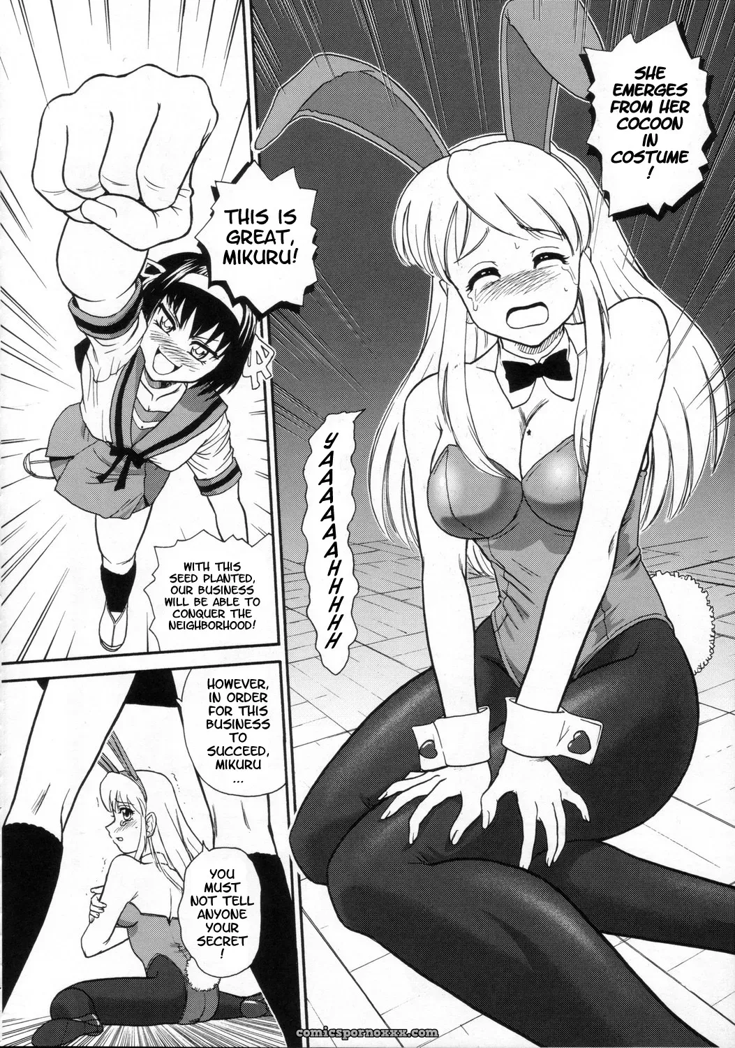 Asahina Mikuru’s Milk (The Melancholy of Haruhi Suzumiya) [Futa_Risette] - Page 9