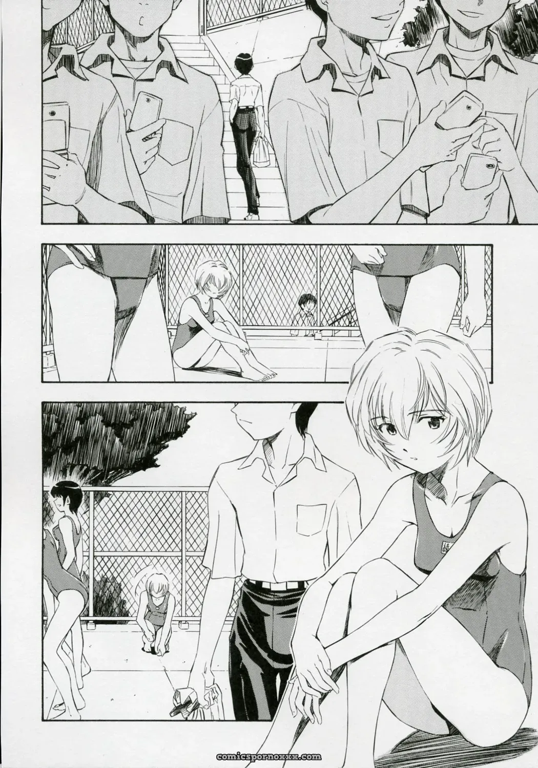Ayanami Rei (Evangelion) Comic by Studio Wallaby - Page 3
