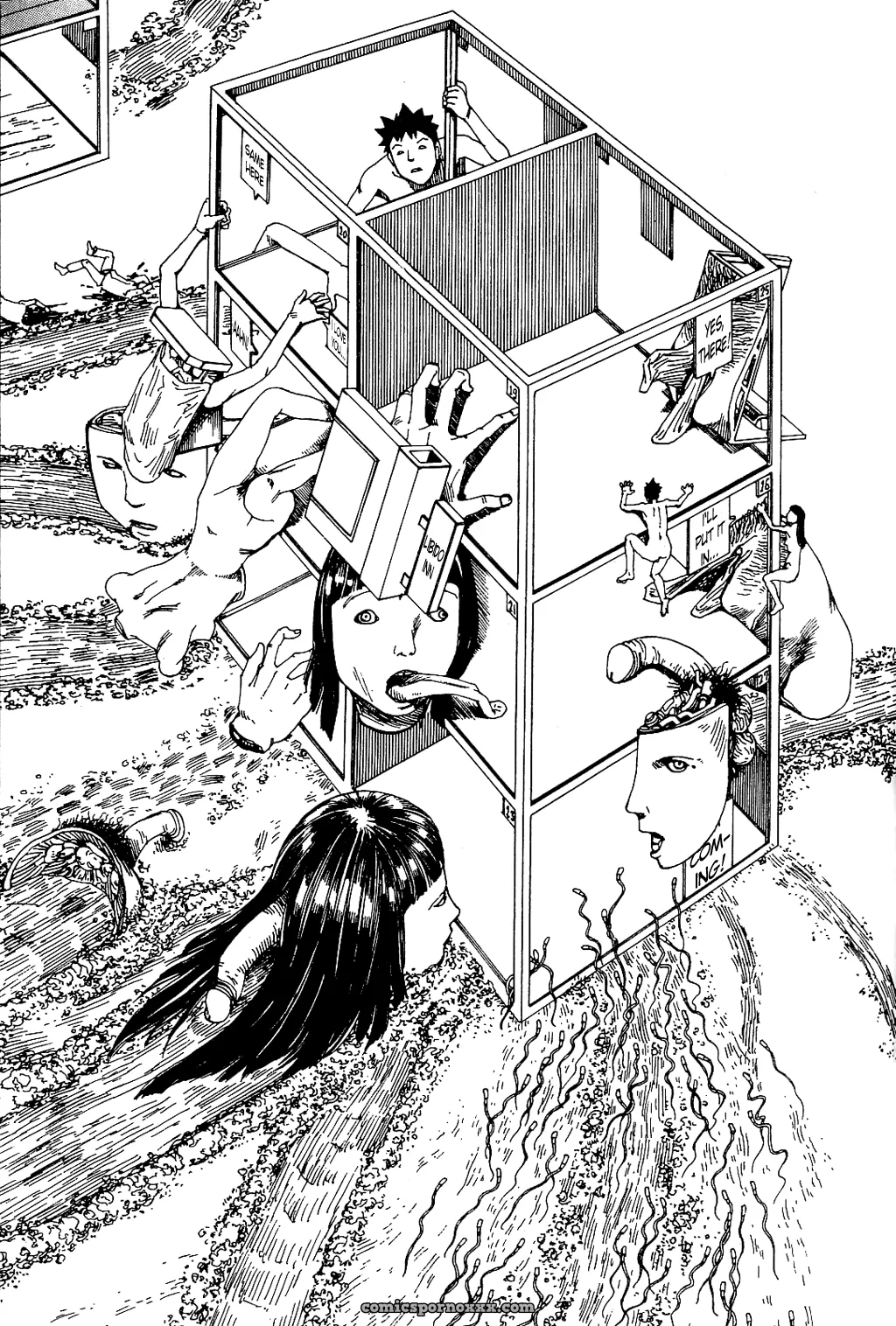 Kago Shintarou: Kokumin no Sousei | Abstraction - Page 9