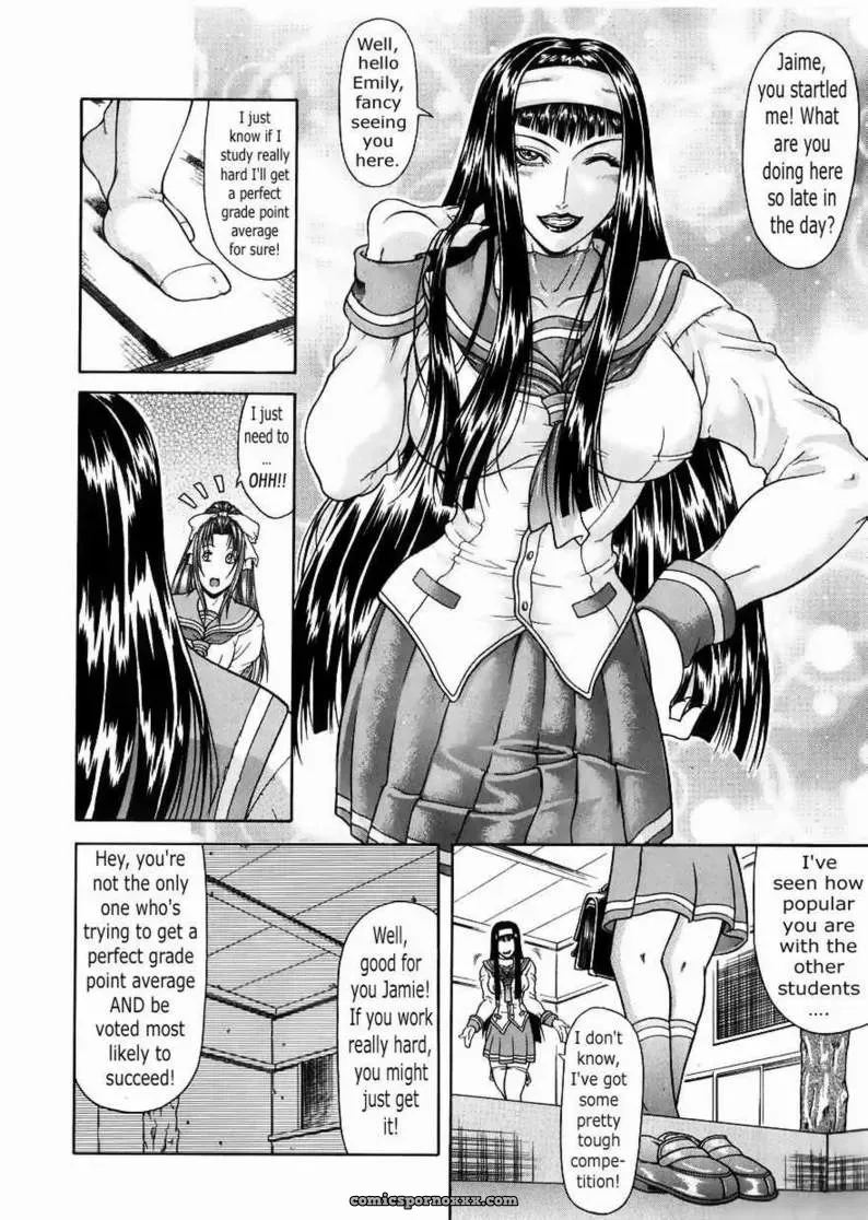 Hentai Wallpaper: Sexual Rivalry - Page 2
