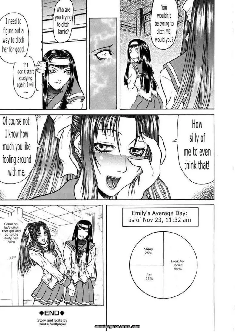 Hentai Wallpaper: Sexual Rivalry - Page 23