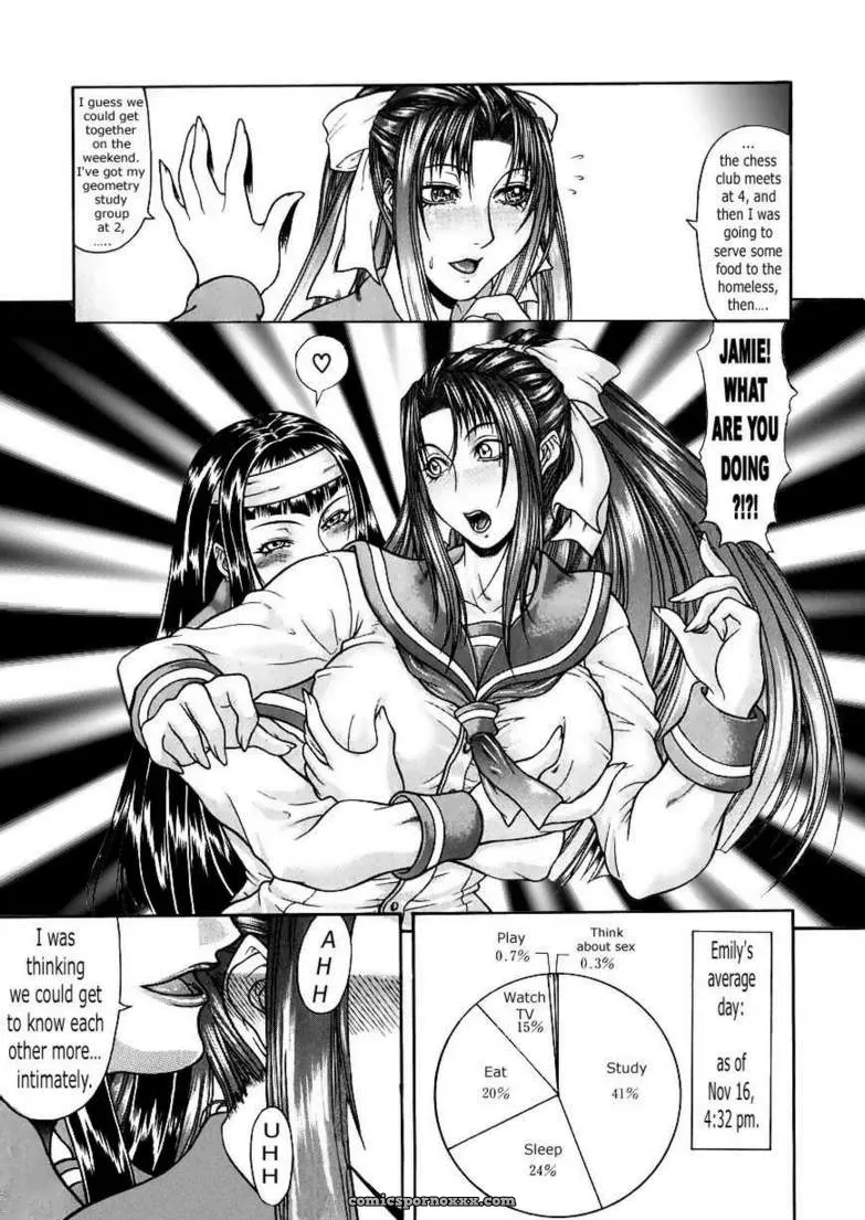 Hentai Wallpaper: Sexual Rivalry - Page 5