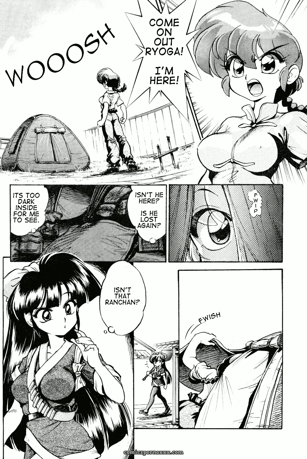 Okonomiyaki Meal Tokumori Koi Kuchi Ranma 1/2 Satori Hino - Page 5