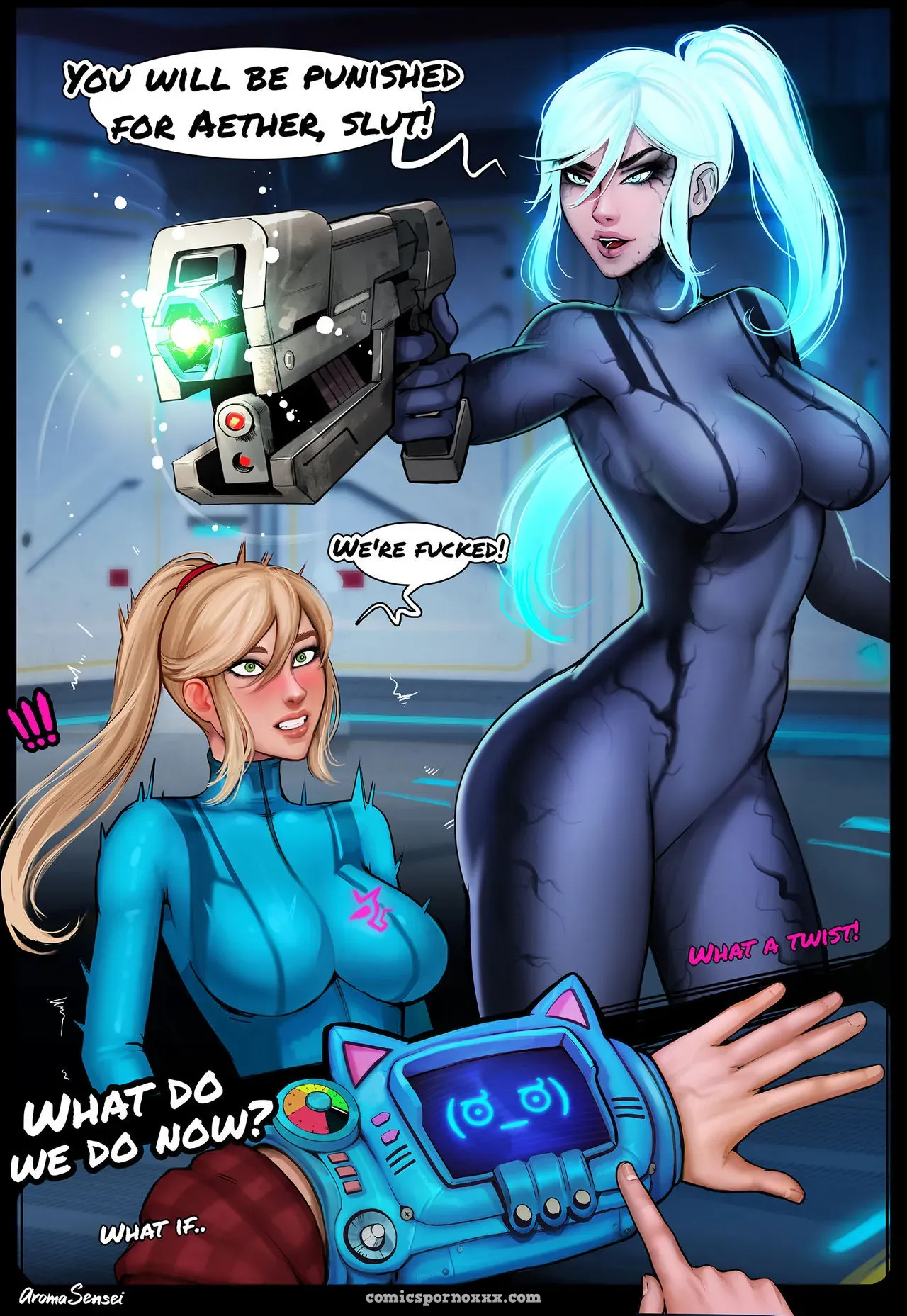 Waifunator #6 (Metroid) - Page 3