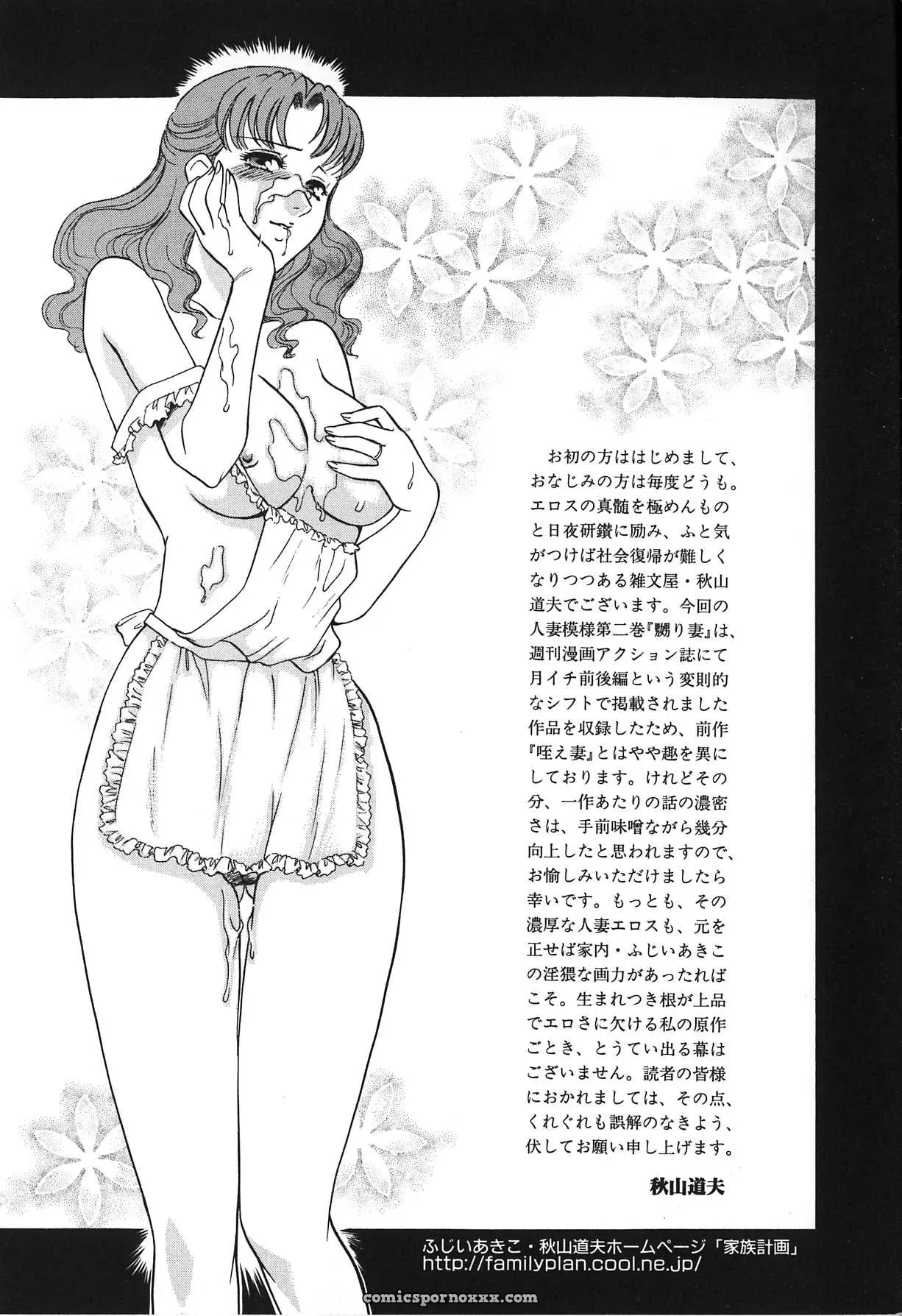Fujii Akiko & Akiyama Michio: Hitozuma Moyou 2 Naburizuma - Page 174