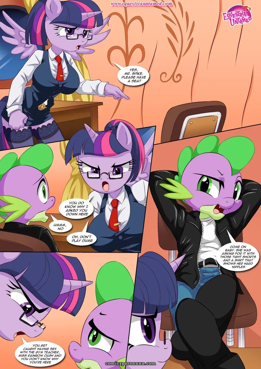 Sex Ed With Miss Twilight Sparkle (Palcomix) - Page 17