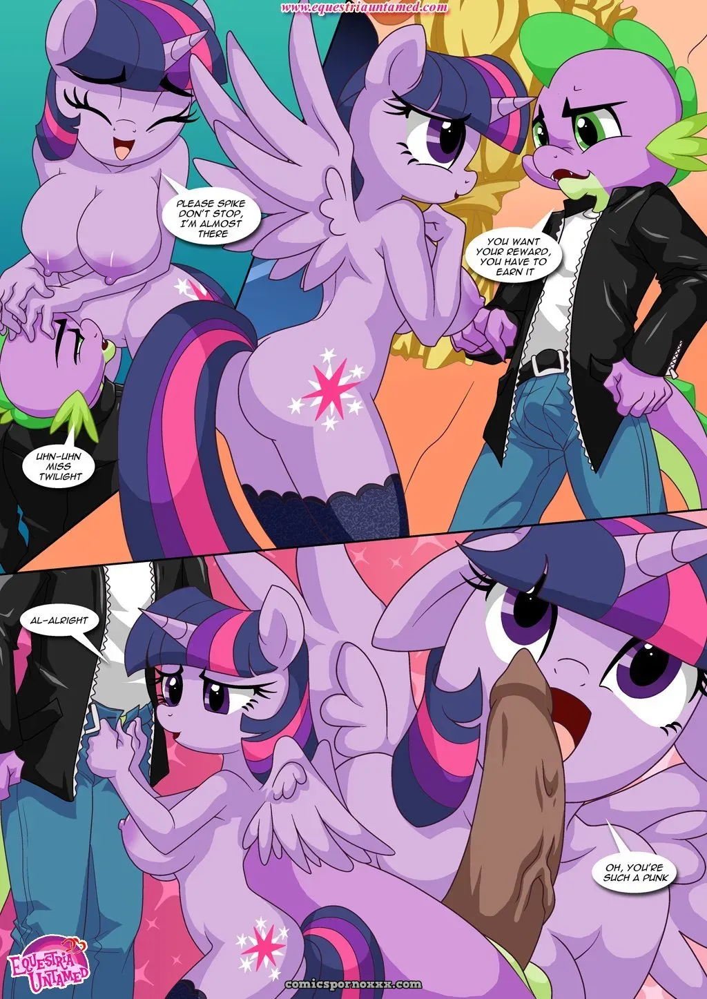 Sex Ed With Miss Twilight Sparkle (Palcomix) - Page 24