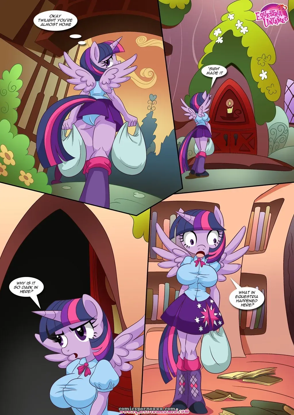 Sex Ed With Miss Twilight Sparkle (Palcomix) - Page 3
